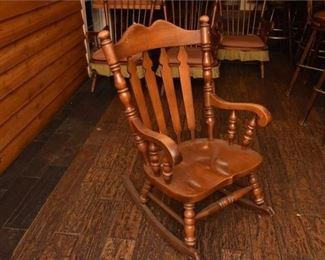 Wooden Rocking Chair