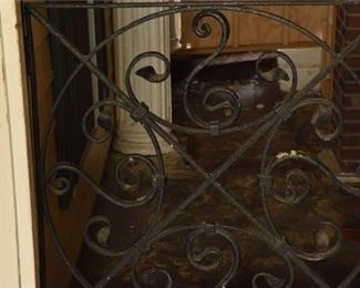 Wrought Iron Gate