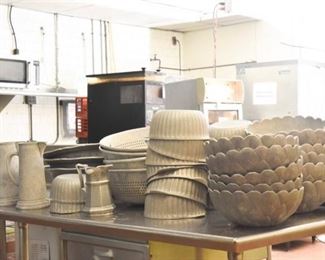 Group Lot Of Metal Dishes