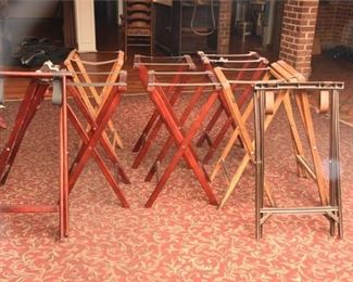 Group Lot Of Tray Stands