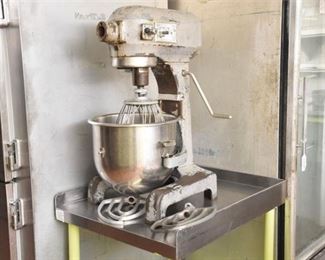 Mixer and Working Table