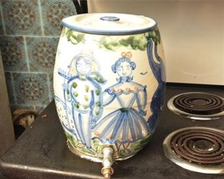 Paint Decorated Drink Dispenser