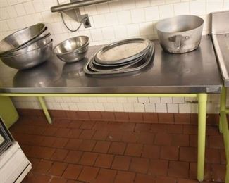 Stainless Steel Prep Table