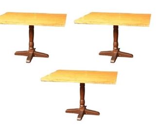 Three 3 Dining Tables
