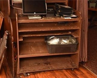 Wooden Cart Contents Not Included