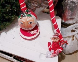 Hand Painted Christmas collectibles