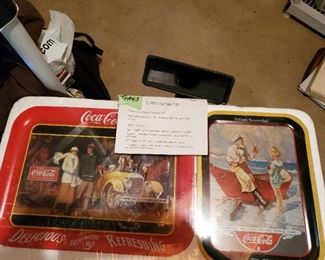 vintage coke tray