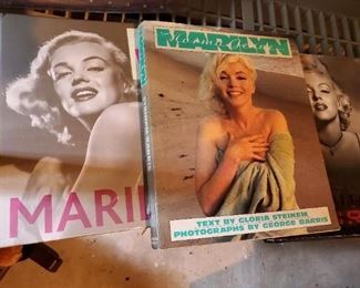 Marilyn Monroe Books and memorabilia
