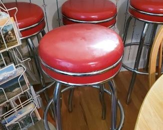 Vintage style bar stools