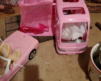 Barbie Camper Car
