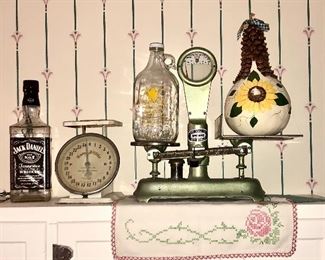 Antique scales