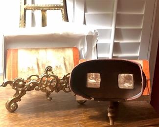 Antique Photograph stereo viewer