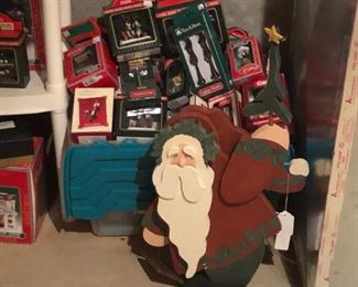 Coke and other misc Christmas village accessories