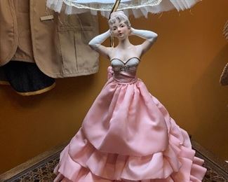 Vintage Boudoir Lamp