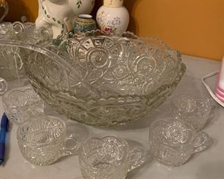 Vintage Punch Bowl