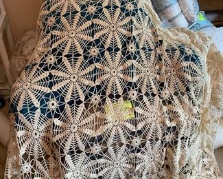 Crochet Cover for Table or Bed