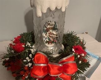 Thomas Kincade by Bradford Exchange 
                              “All Is Bright”