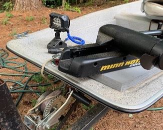 Light on front of Boat