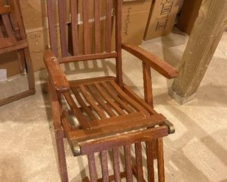 Taiwan made deck chairs