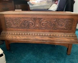 Standing cylinder music box made by Jacot