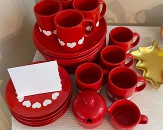 Waechtersbach heart pattern set