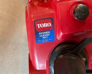 Toro snow blower