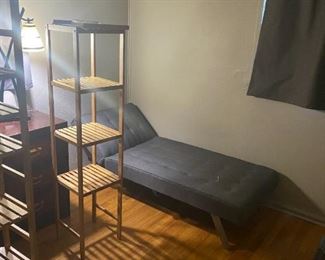 bed futon shelf