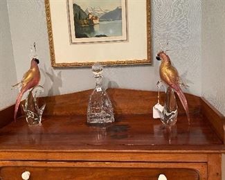 Murano parrotts