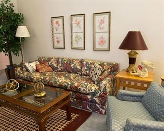 solid and comfortable sofa and chair. Very reasonable prices