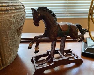 Cast Iron spring horse