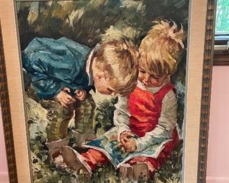 A. ROKA OIL ON CANVAS 26 X 33"     $375