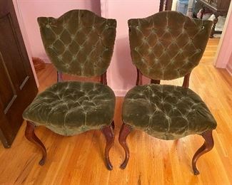 PAIR OF VINTAGE CHAIRS $50