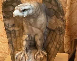CITINO ALABASTER EAGLE AS IS 14"    $225
