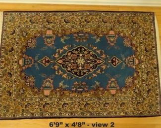 HANDMADE PERSIAN RUG 6'9" X 4'8"   $500