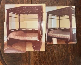 Photos of assembled bed 