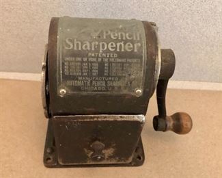 $40  Vintage pencil sharpener 