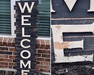#44- Welcome Sign $20.00 - 50x14
