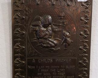 #32- A Childs Prayer Plaque $18.00 - 8x11