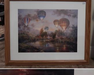 #28- Hot Air Balloon Print Nicky Boehme $48.00 - 32x26