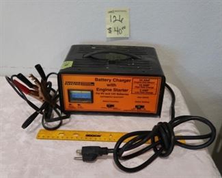 #126-Battery Charger -Chicago Electric $40.00