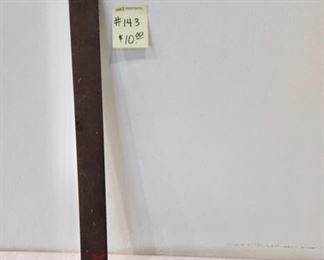 #143-Miter Cut L Shape Metal Ruler $10.00