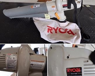 #129-Ryobi Electric Blower $45.00