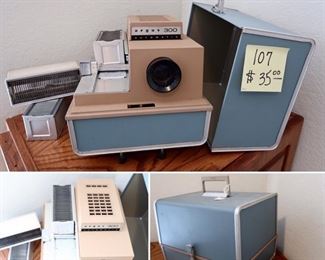 #107 Vintage Argus 300 Slide Projector $35.00