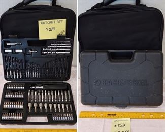 #152- Black and Decker Ratchet Set $25.00
