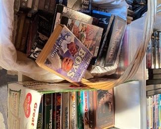 CDs, DVDs, VCR TAPES, RECORDS