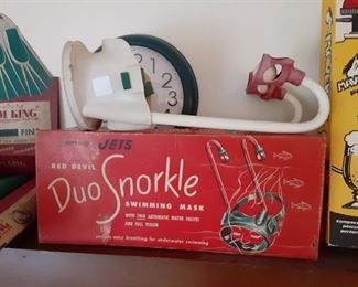 Cool collectible unusual child's snorkel with original box