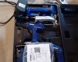 Battery operated power tools carpentry