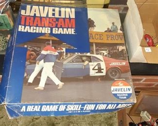 1970s javelin Trans Am racing game missing one car body