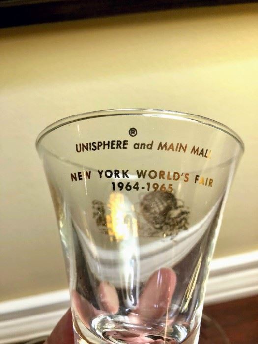 1964-1965 New York World's Fair Glasses