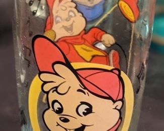 Vintage Alvin and the Chipmunks Glass: Alvin